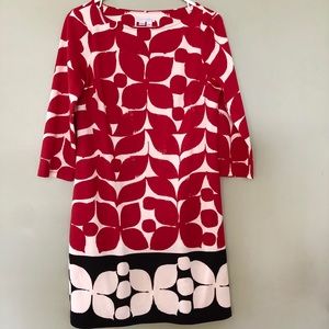 Color-block patterned retro dress!